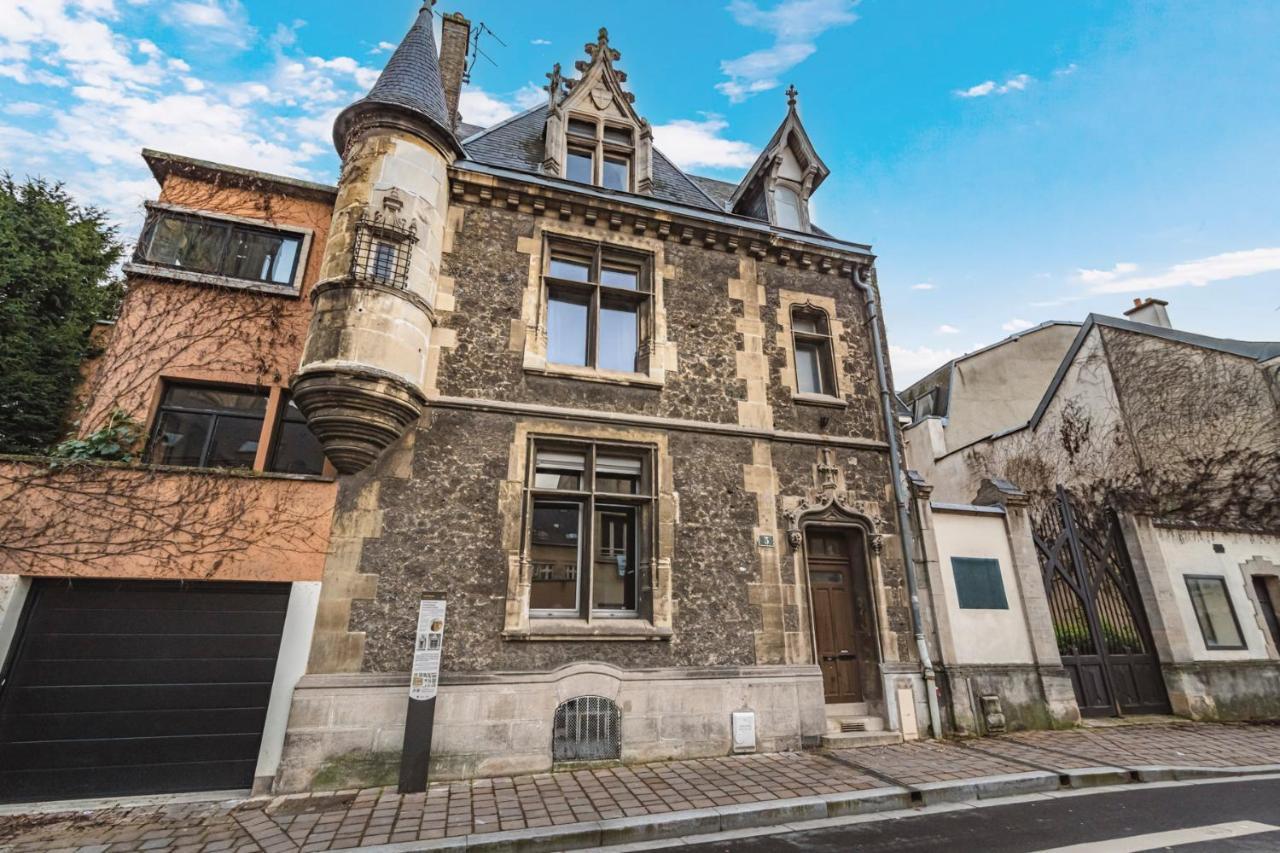 Tournelles Vue Cathedrale- Maison Climatisee Du Xvie Siecle Classee Apartment Reims Exterior photo